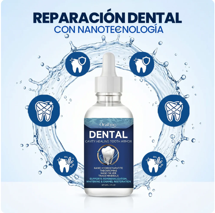 Dental Cavity Healing - La fórmula con nano-hidroxiapatita que  devuelve la fuerza natural a tus dientes