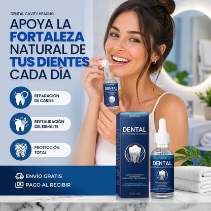 Dental Cavity Healing - La fórmula con nano-hidroxiapatita que  devuelve la fuerza natural a tus dientes