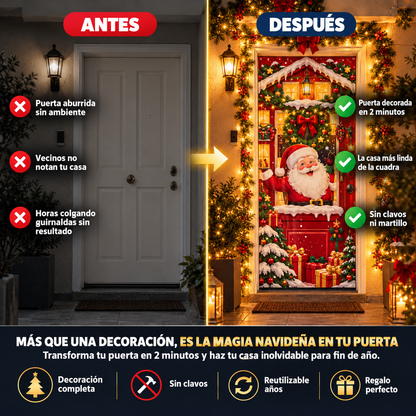 DoorCover™ Cubierta decorativa de puerta de navidad - OFERTA 2X1