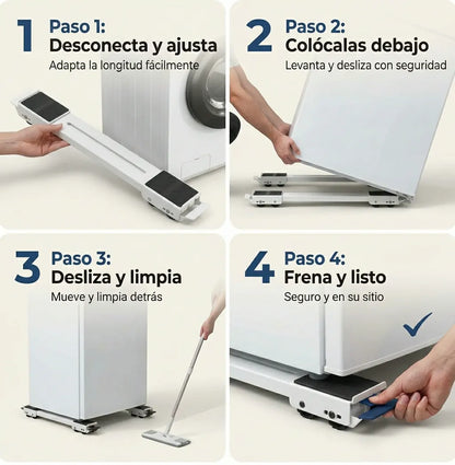 MovePro™ Soporte móvil Para Electrodomésticos ajustable con ruedas
